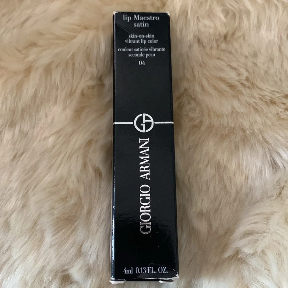 Giorgio Armani Cosmetic Bag & Lipstick